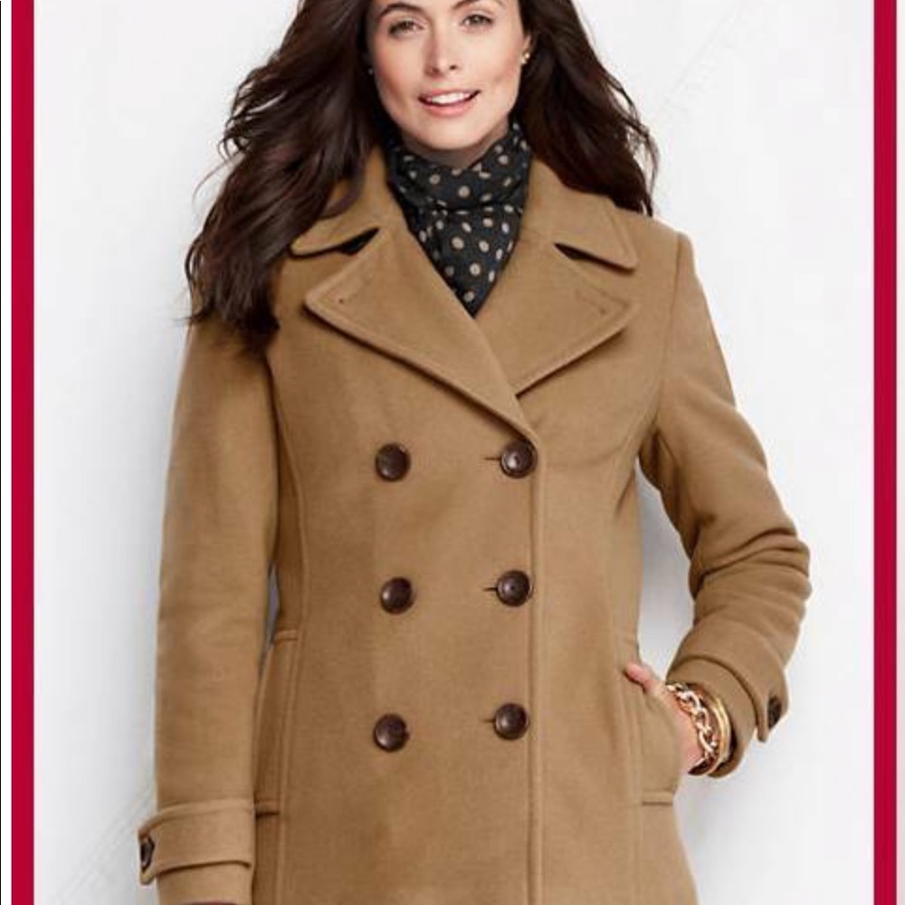 LAND'S END woman’s peacoat
